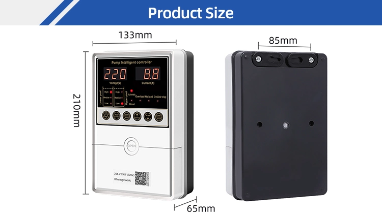 Fault Alarm LED Display 3HP Water Pump Controller