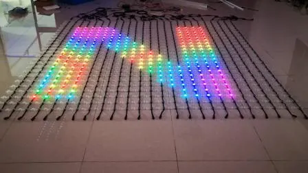 12VDC RGB LED 유연한 순 메쉬 스크린 픽셀 라이트